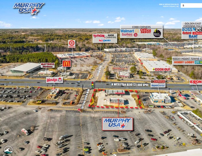 More Photos Of 959 N Wesleyan Blvd, Rocky Mount Freestanding For Sale