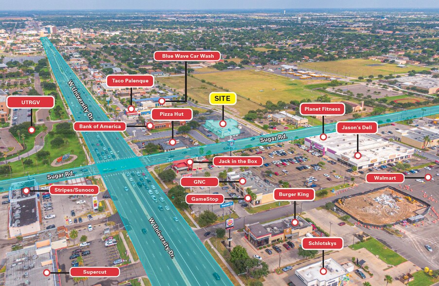 More Photos Of 1518 W University Dr, Edinburg Storefront For Lease