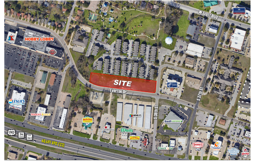 More Photos Of 2608 S 39th St, Temple Land For Sale