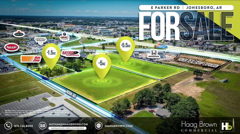 Primary Photo Of Parker Road, Jonesboro Land For Sale