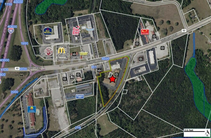 More Photos Of SC Interstate I-95 Corridor Centric Dominance w/ 4.2 AC Intermodal/IOS/Workforce Housing, Walterboro Land For Sale