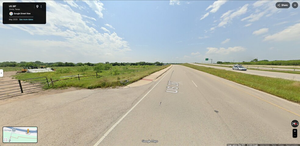 More Photos Of Ensign Road & Hwy 287, Ennis Land For Sale
