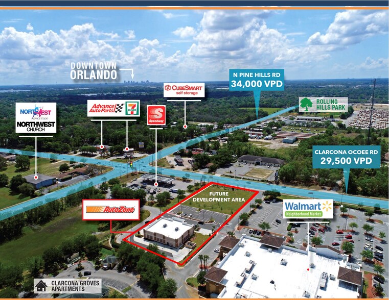 More Photos Of 5545 Clarcona Ocoee Rd, Orlando General Retail For Sale