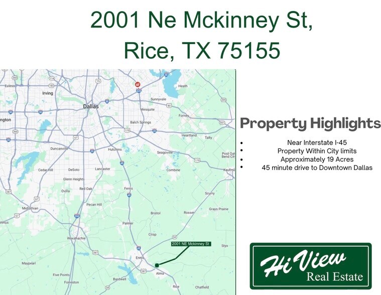 More Photos Of 2001 NE McKinney St, Rice Land For Sale