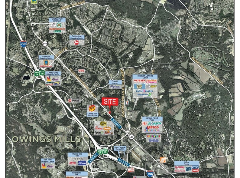 More Photos Of 10809 Reisterstown Rd, Owings Mills Land For Lease