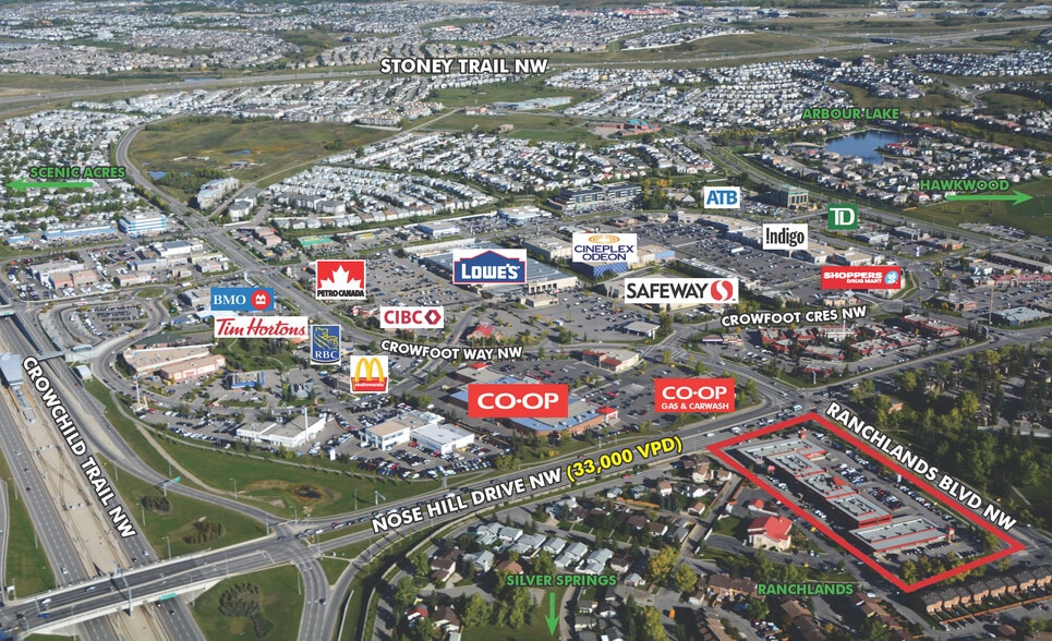 More Photos Of 1829 Ranchlands Blvd NW, Calgary Freestanding For Lease