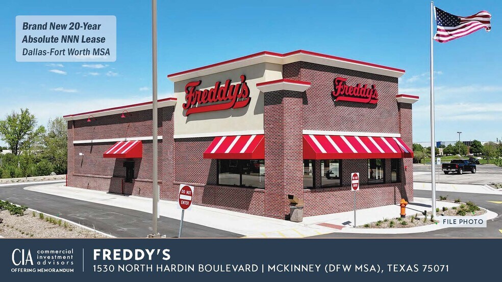 Primary Photo Of 1530 N Hardin Blvd, McKinney Restaurant For Sale