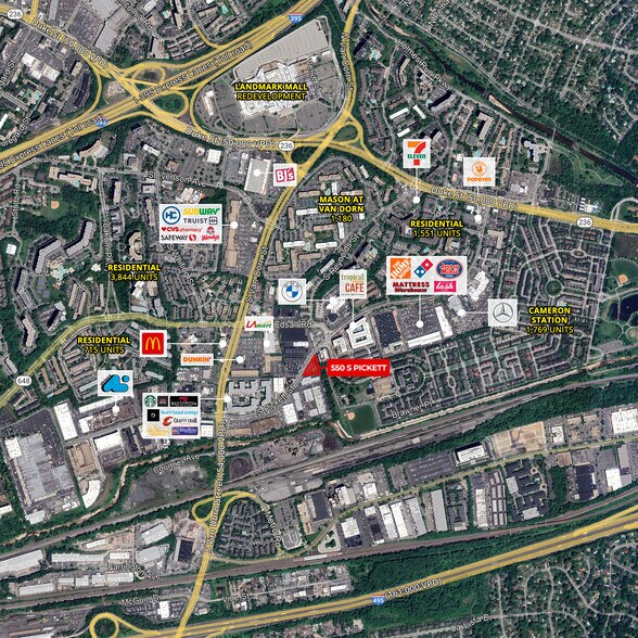 More Photos Of 550 Pickett st, Alexandria General Retail For Lease