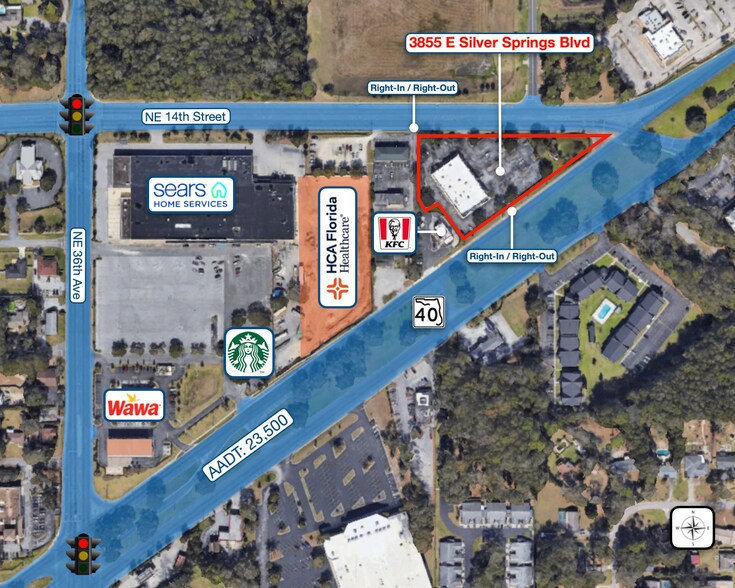 More Photos Of 3855 E Silver Springs Blvd, Ocala General Retail For Sale