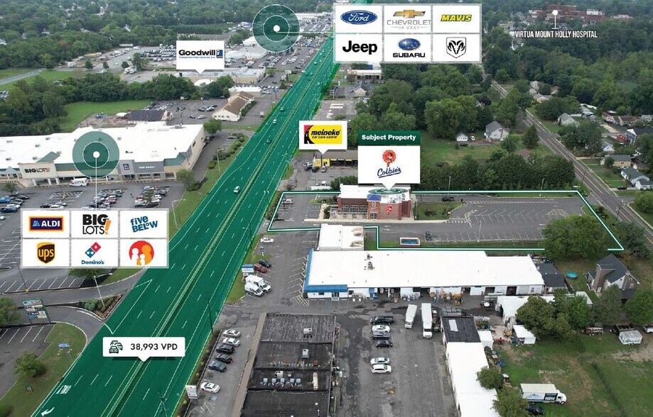 More Photos Of 1643 Route 38, Mount Holly Township Fast Food For Sale