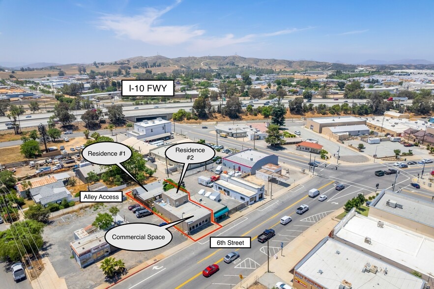 Primary Photo Of 167 E 6th St, Beaumont Storefront Retail Residential For Sale