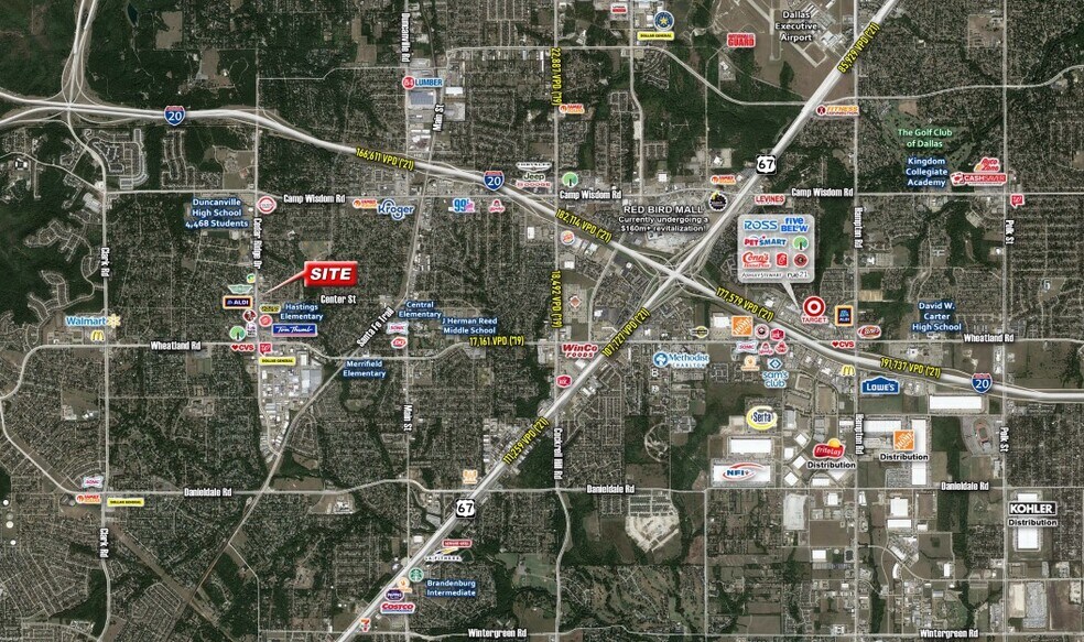 More Photos Of 106 N Cedar Ridge Dr, Duncanville General Retail For Lease