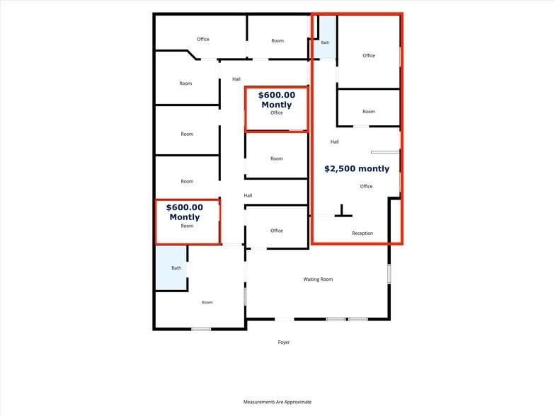 More Photos Of 1055 W Pioneer Pky, Grand Prairie Medical For Lease