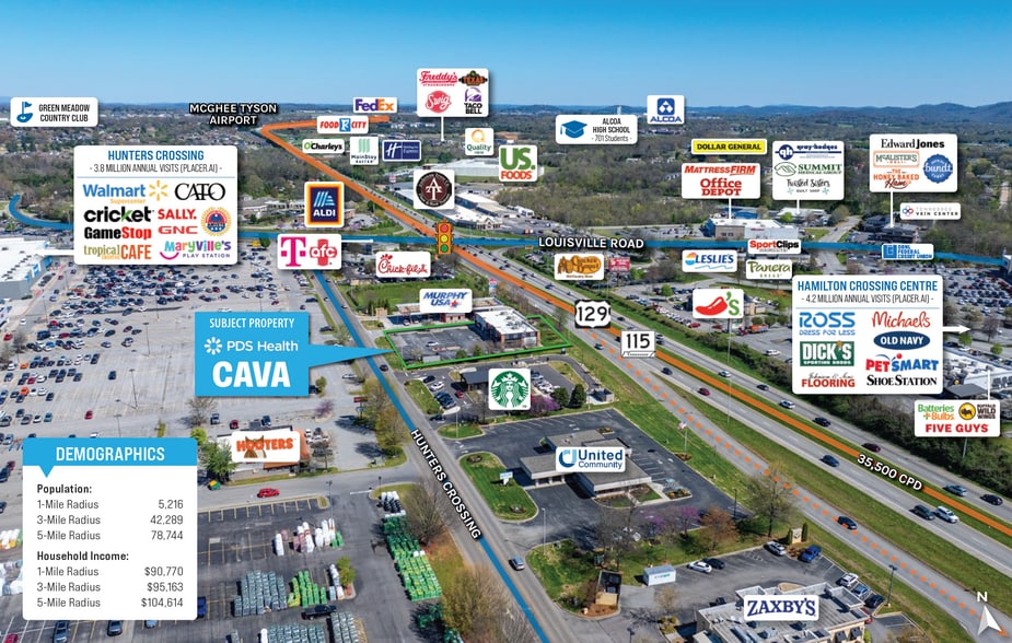 More Photos Of 1053 Hunters Crossing Dr, Alcoa Convenience Store For Sale