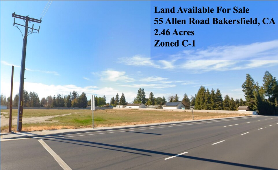 More Photos Of 55 Allen Road, Bakersfield Land For Sale