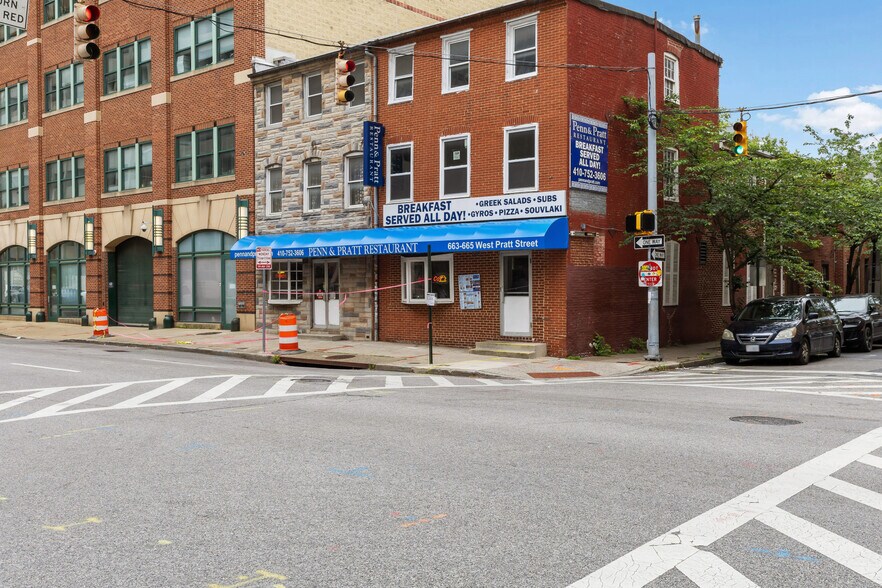 Primary Photo Of 663 W Pratt St, Baltimore Storefront Retail Residential For Sale