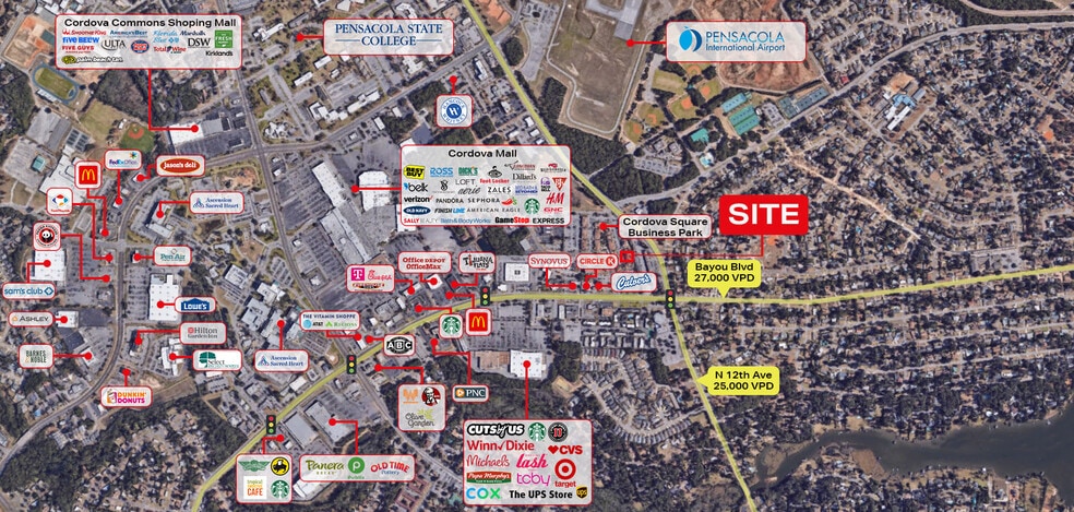 More Photos Of 5061 N 12th Ave, Pensacola Bank For Lease