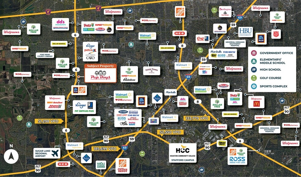More Photos Of 10225 S Highway 6, Sugar Land Freestanding For Sale