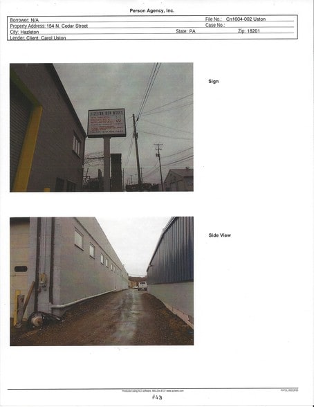 More Photos Of 154 N Cedar St, Hazleton Manufacturing For Sale