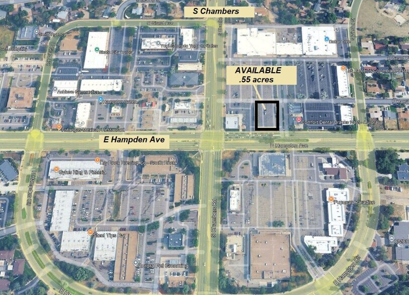 Primary Photo Of 15351 E Hampden Ave, Aurora Land For Lease