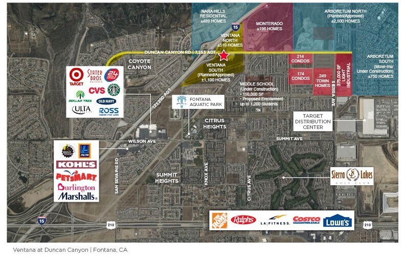 More Photos Of SEQ Duncan Canyon Rd & Interstate 15, Fontana Unknown For Lease