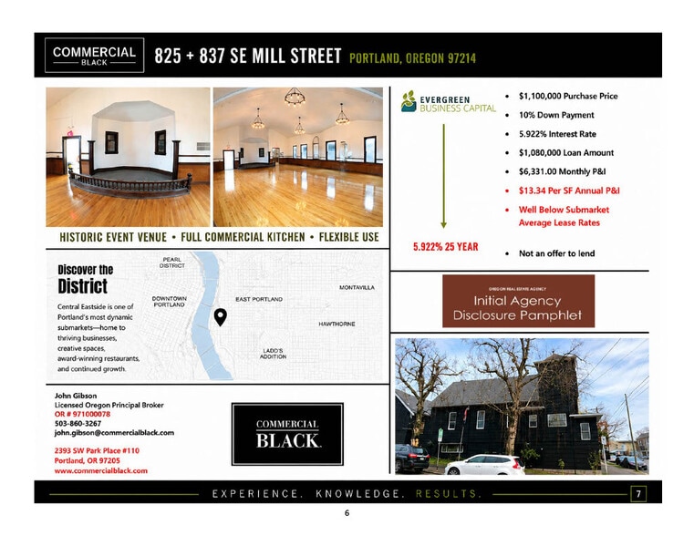 More Photos Of 825-837 SE Mill St, Portland Lodge Meeting Hall For Sale