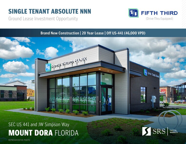 Primary Photo Of SEC US 441 and JW Simpson way, Mount Dora Bank For Sale