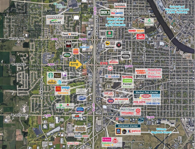 More Photos Of 2107-2115-2125 9th Ave, Oshkosh Land For Sale