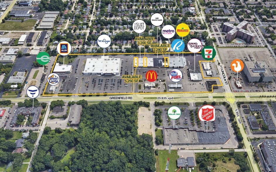 Primary Photo Of 26092-26196 Greenfield Rd, Oak Park Unknown For Lease