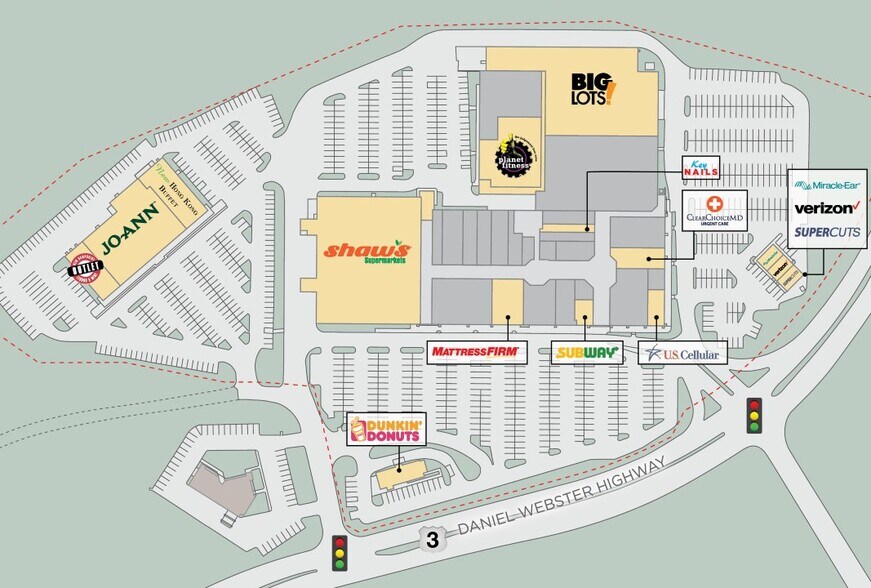 More Photos Of 96 Daniel Webster Hwy, Belmont General Retail For Lease