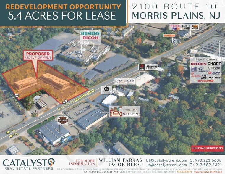 Primary Photo Of 2100 NJ-10, Morris Plains Land For Lease