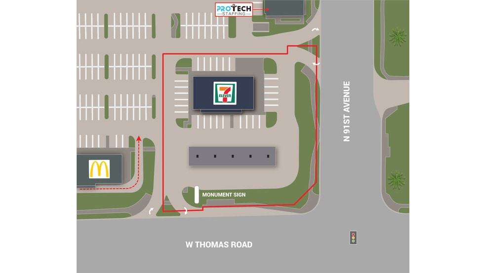 More Photos Of 9110 Thomas rd, Phoenix Convenience Store For Sale