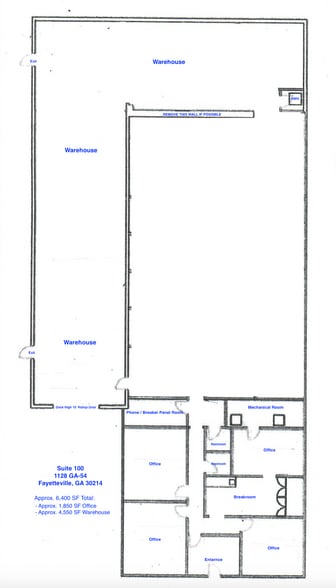 More Photos Of 1128-1130 Highway 54 W, Fayetteville Unknown For Lease