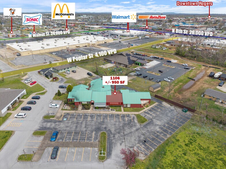 Primary Photo Of 1102-1108 Poplar Pl, Rogers Medical For Lease
