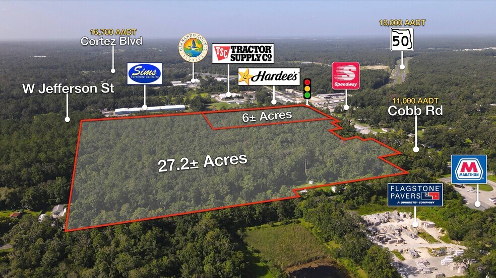 More Photos Of 1676 W Jefferson St, Brooksville Land For Sale