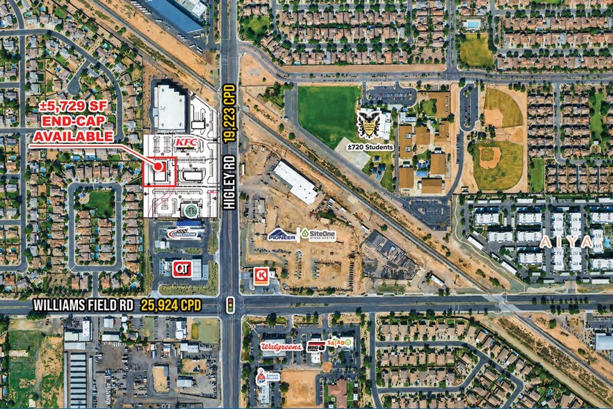 More Photos Of 2366 S Higley Rd, Gilbert Storefront For Lease
