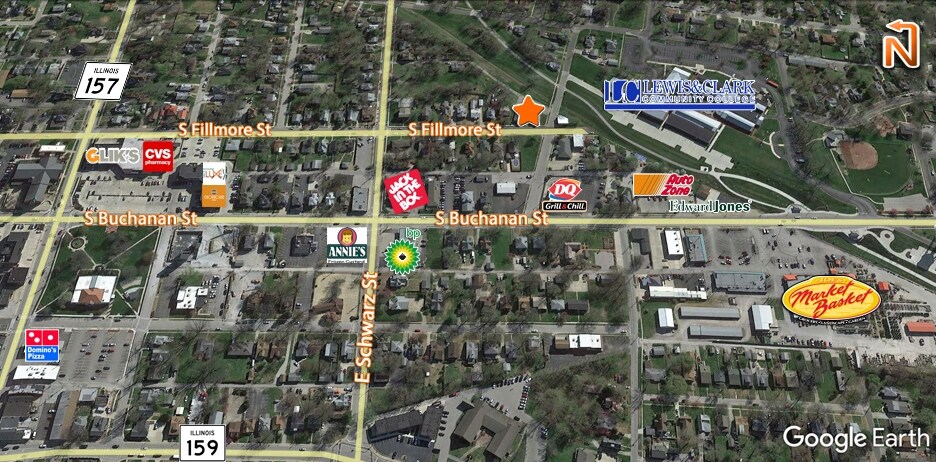 More Photos Of 340 S Fillmore St, Edwardsville Office For Lease