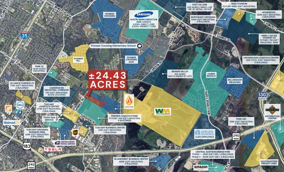 Primary Photo Of 9501 Sprinkle Rd, Austin Land For Sale