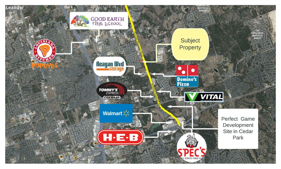 More Photos Of 15101 Ronald Reagan Blvd, Leander Storefront Retail Office For Sale