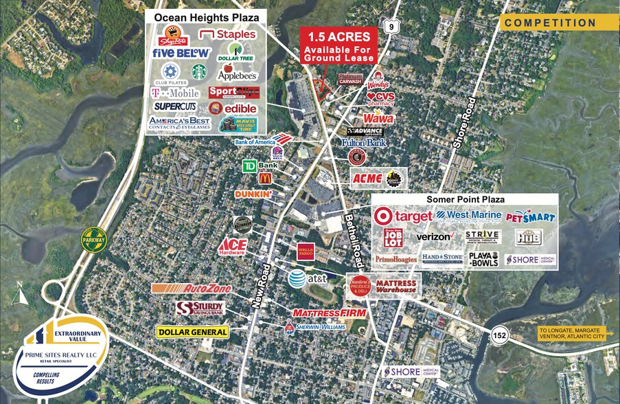 More Photos Of 535 W. Ocean Heights Ave, Somers Point Land For Lease