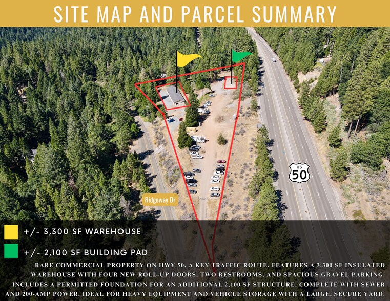 More Photos Of 6341 Ridgeway Dr, Pollock Pines Warehouse For Lease