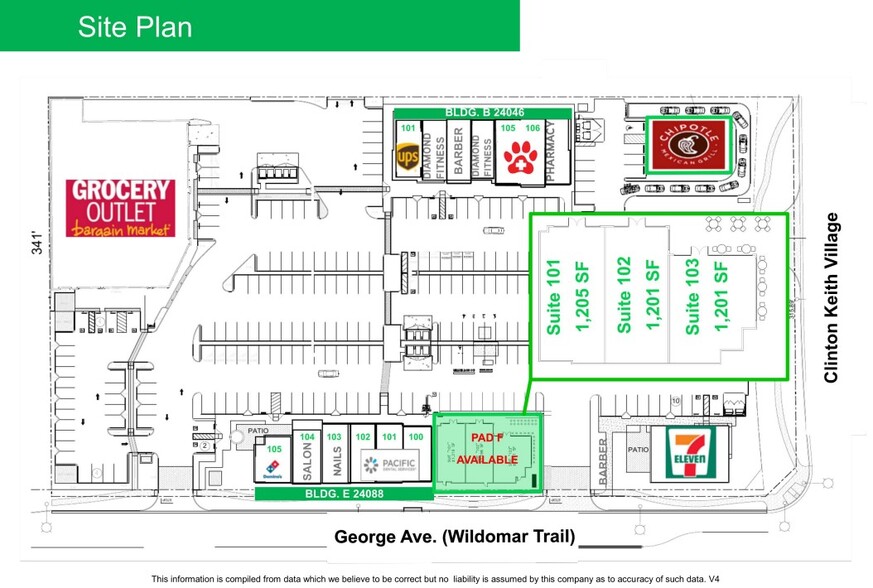 Primary Photo Of 24033-24107 Clinton Keith Road, Wildomar Storefront For Lease