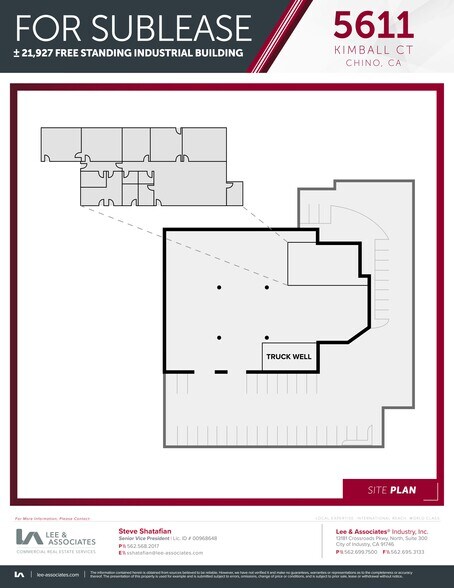 More Photos Of 5611 Kimball Ct, Chino Manufacturing For Lease