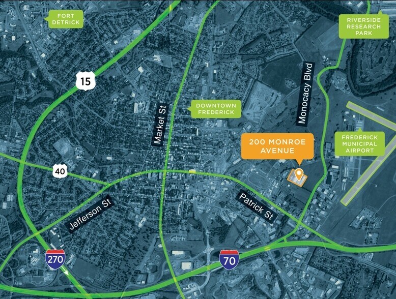 More Photos Of 200 Monroe Ave, Frederick Warehouse For Lease