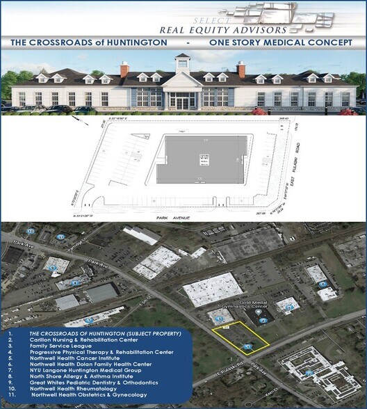 More Photos Of 260 E Pulaski Rd, Greenlawn Medical For Lease