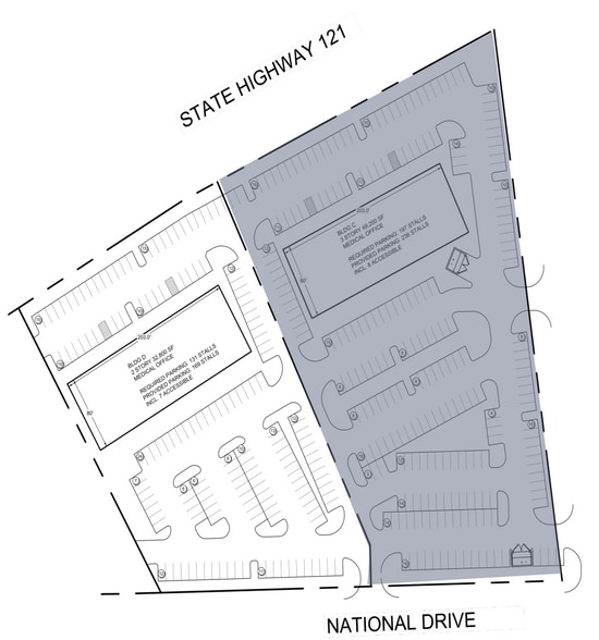More Photos Of 3465 National Dr, Plano Medical For Lease