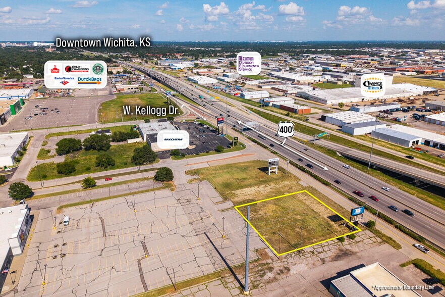 Primary Photo Of 4702 W Kellogg Dr, Wichita Land For Sale