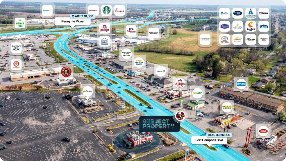 More Photos Of 3000 Fort Campbell Blvd, Hopkinsville Fast Food For Sale