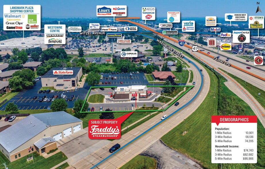 More Photos Of 525 S Washburn St, Oshkosh Restaurant For Sale