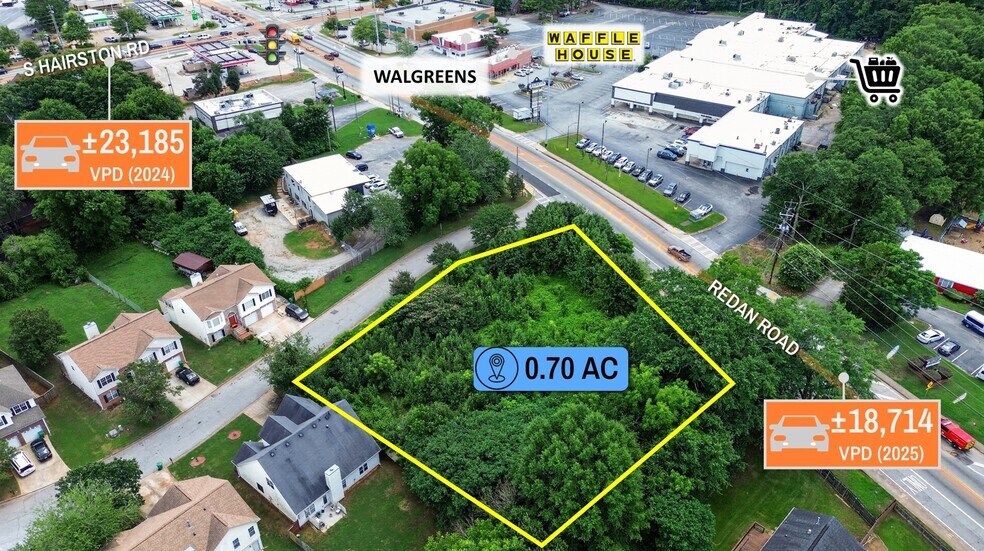 More Photos Of 4712 Redan Rd, Stone Mountain Land For Sale